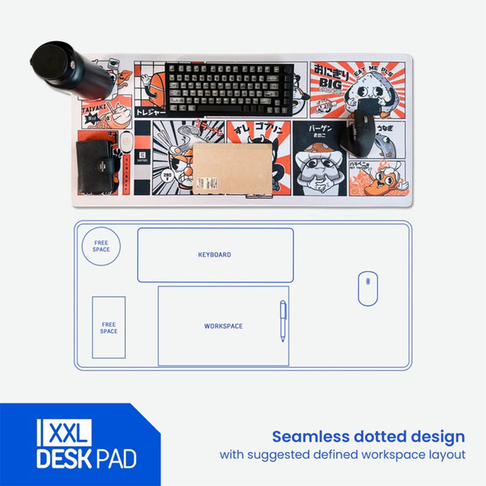 Dotted Desk Pad Pad - The Cup Shop (XL)