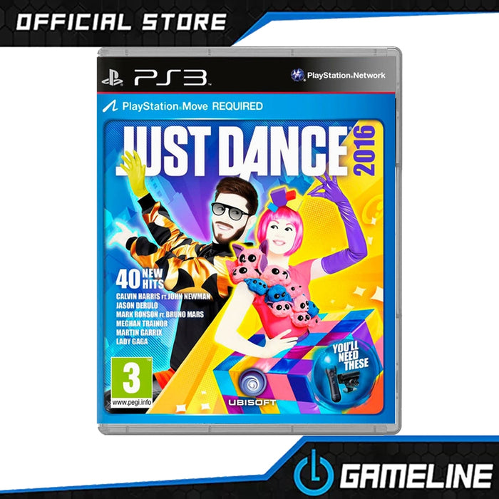 PS3 PlayStation Move Just Dance 2016 (R3)
