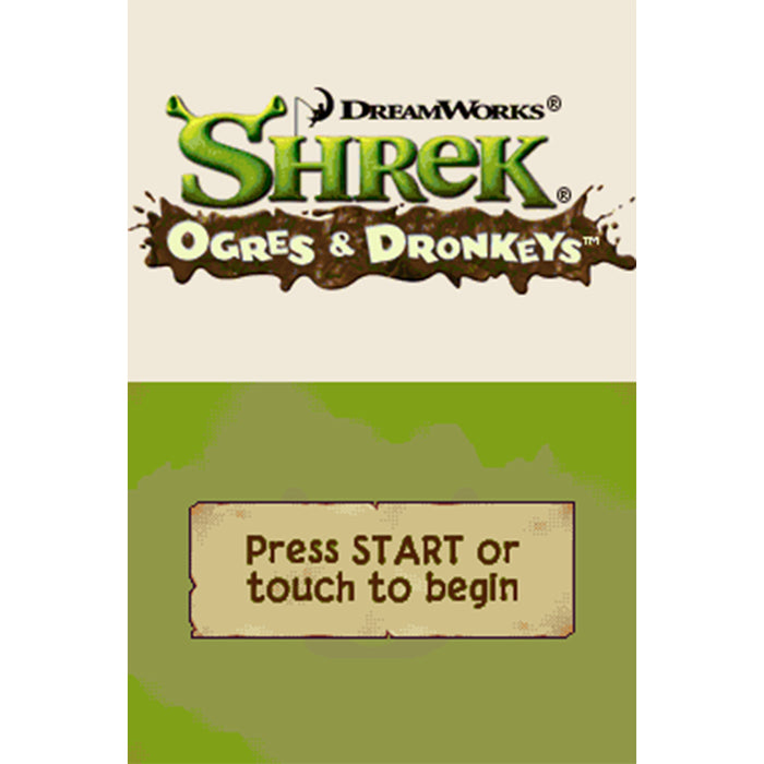 Nintendo DS Shrek the Third Ogres and Dronkeys (US)