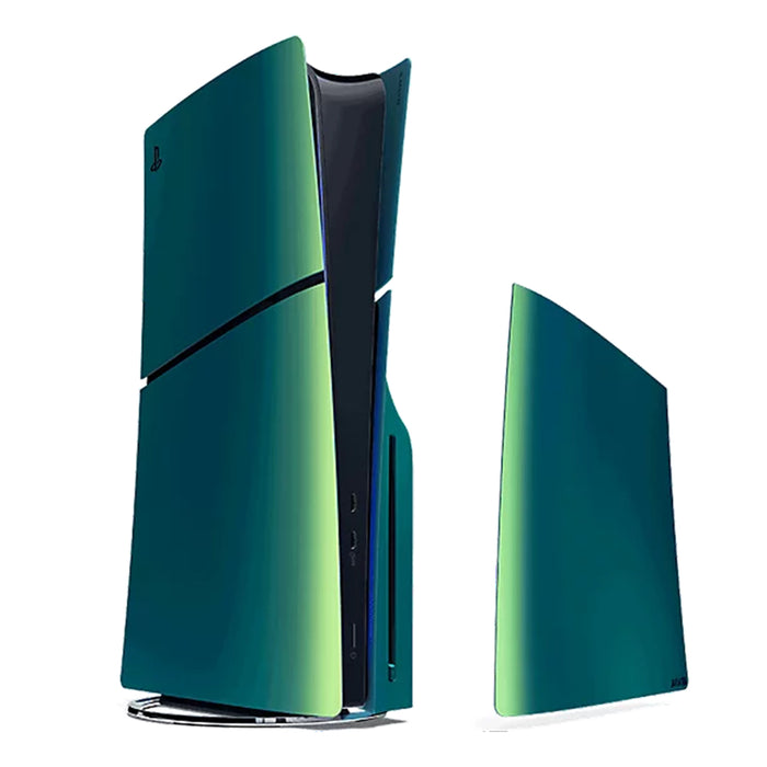 PlayStation Console Covers for PS5 Slim Disc Edition - Chroma Teal [CFI-ZCS2G10]