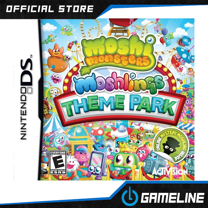 Nintendo DS Moshi Monsters Moshlings Theme Park (US)