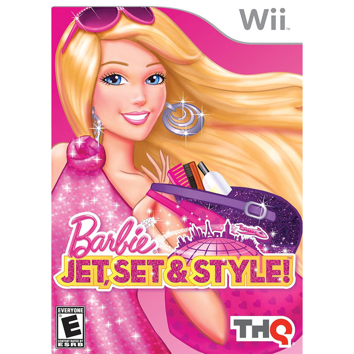 Nintendo Wii Barbie Jet, Set & Style (US)