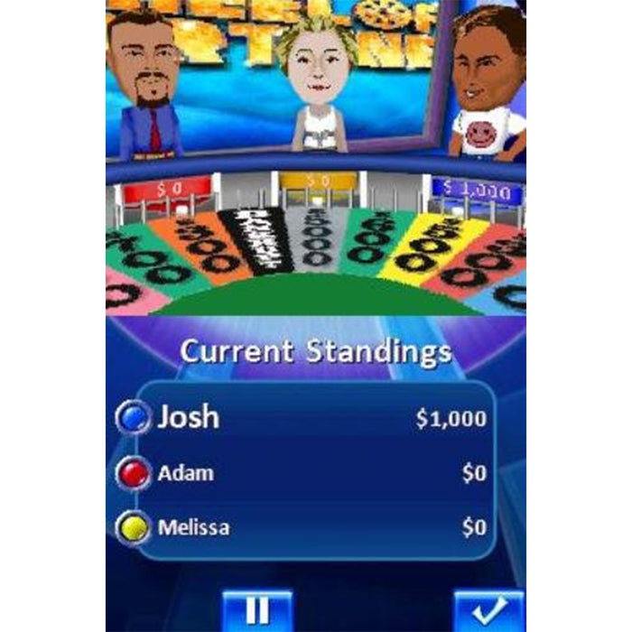 Nintendo DS Wheel of Fortune (US)