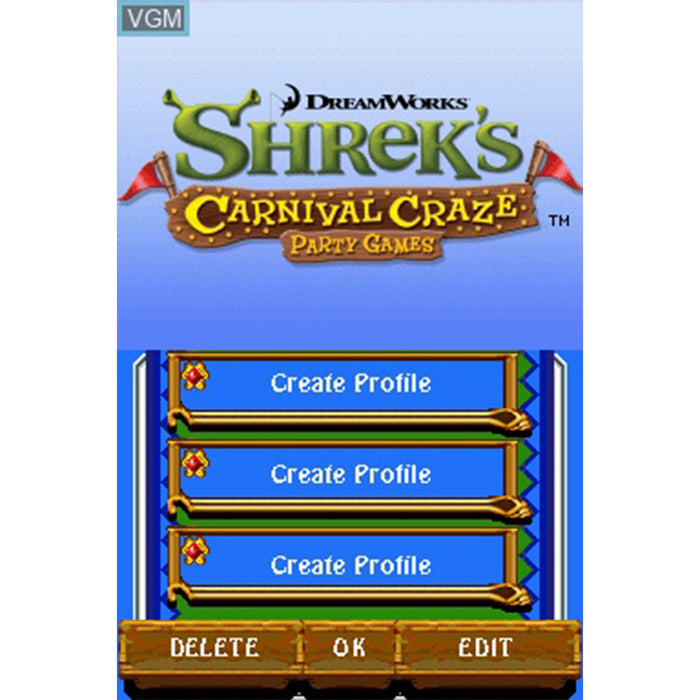 Nintendo DS Shrek's Carnival Craze (US)