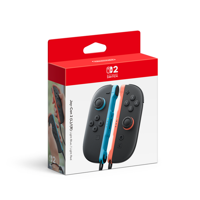 Nintendo Joy-Con (L/R) for Nintendo Switch 2 - Light Blue/ Light Red (SEA) [BEE-A-JAAAA]