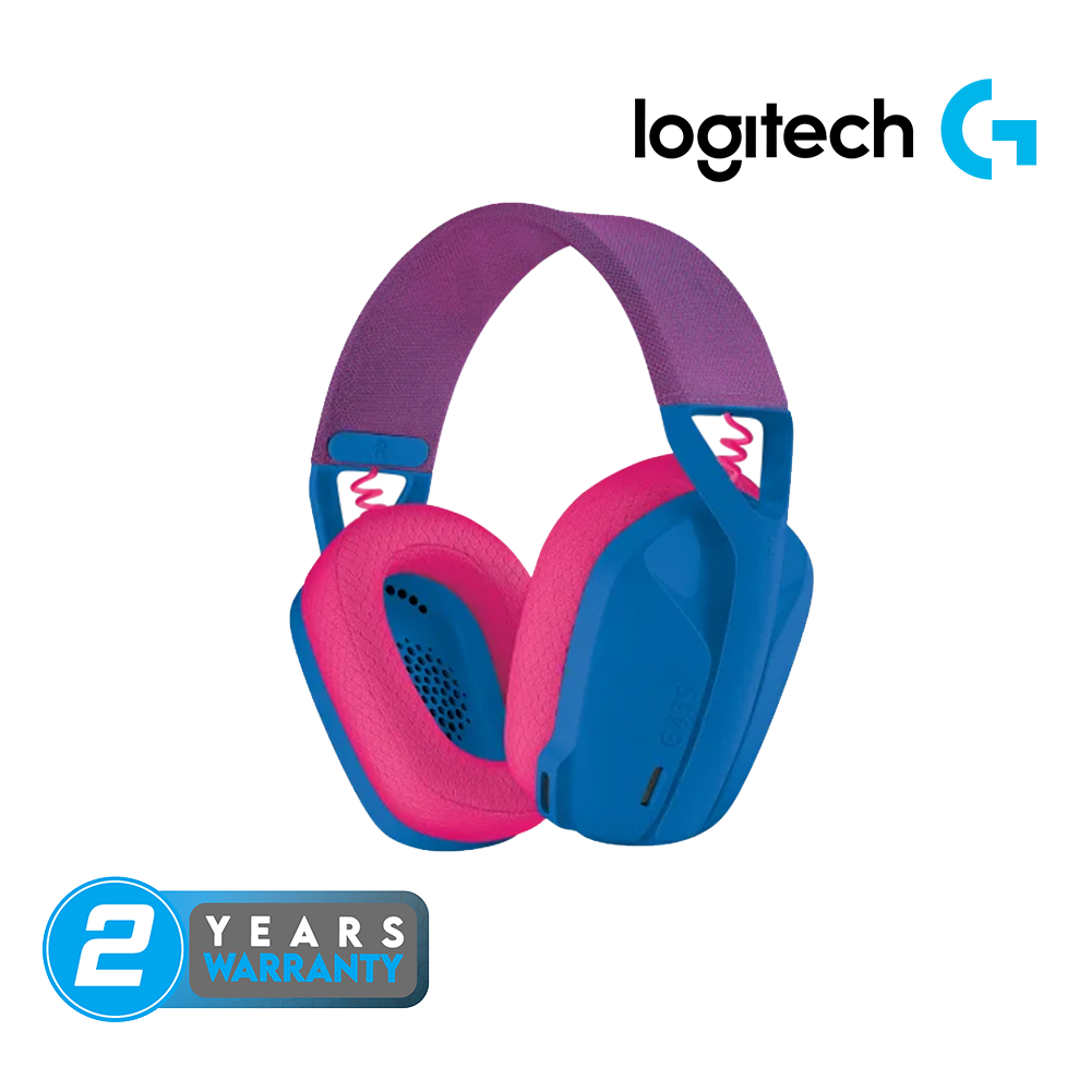 Logitech Wireless G435 Lightspeed Gaming Headset - Blue Raspberry ...