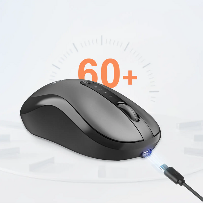 Meetion BTM185R Wireless Mouse - Black