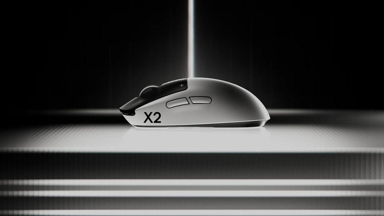 Logitech Pro X2 Superstrike Lightspeed Gaming Mouse - Lunar Eclipse