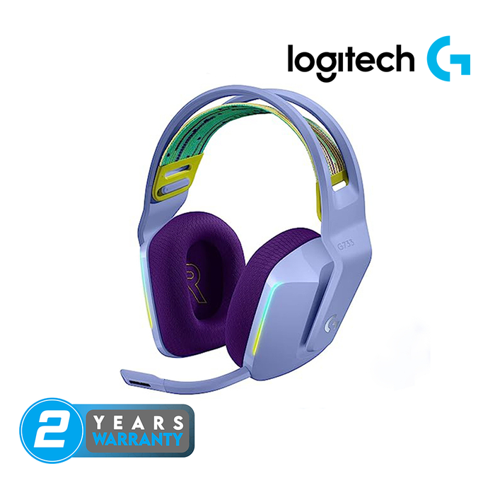 Logitech Wireless G733 Lightspeed RGB Gaming Headset - Lilac