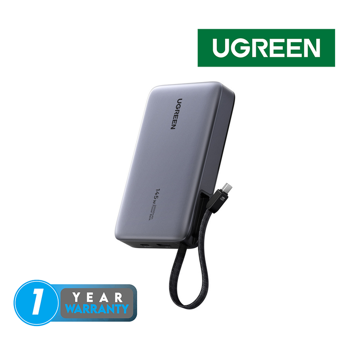 UGreen 145W Power Bank with Built-in Cable [PB551/55992B]