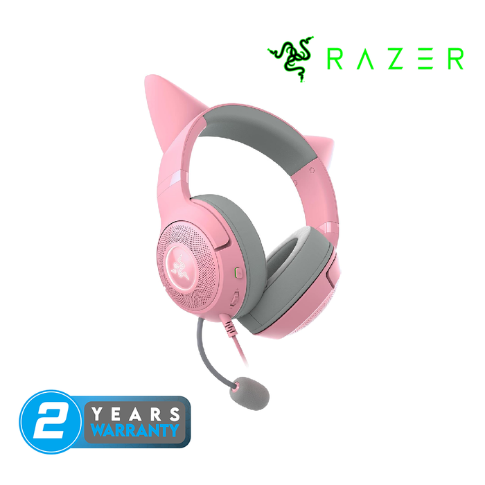 Razer Kraken Kitty V2 USB Headset with RGB Kitty Ears