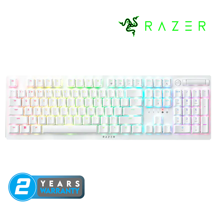 Razer DeathStalker V2 Pro Wireless Gaming Keyboard - White