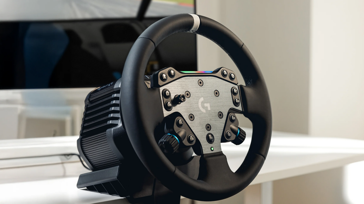 Logitech RS50 System Direct Drive Steering Wheel with Trueforce - Black