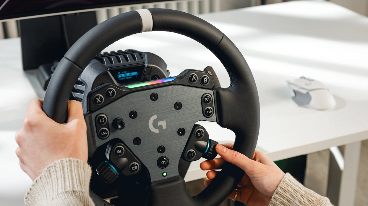 Logitech RS50 System Direct Drive Steering Wheel with Trueforce - Black