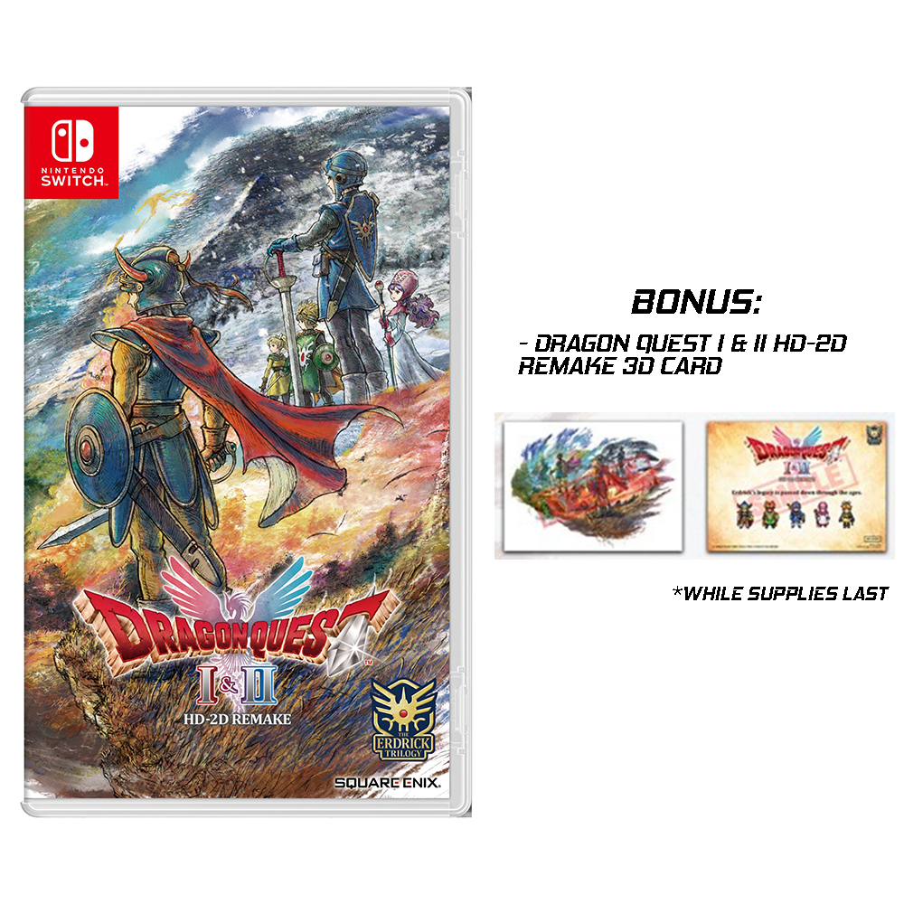 Nintendo Switch Dragon Quest I & II HD-2D Remake Day-1 Edition