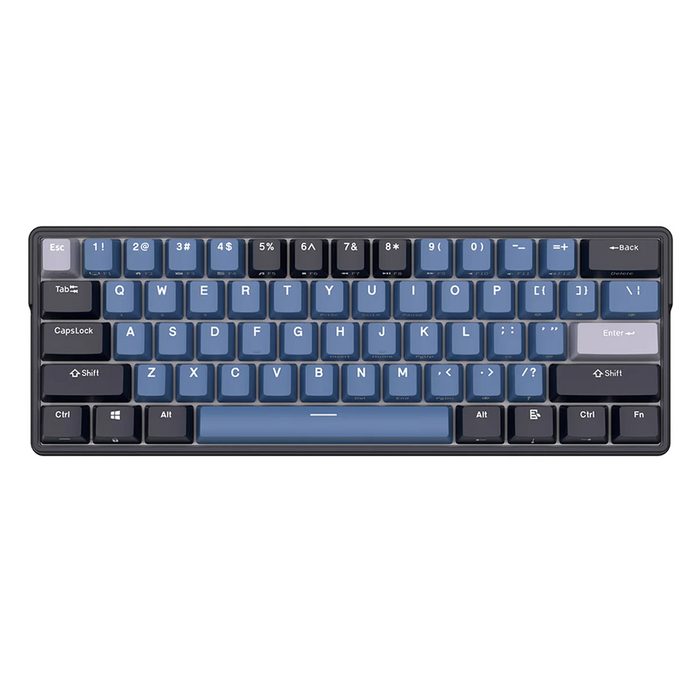 Royal Kludge RK61Plus Tri-Mode RGB Mechanical Keyboard - Black/White