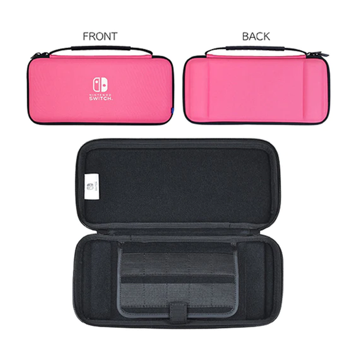 Hori Slim Hard Pouch for NS and NS OLED Model - Pink [NSW-823]