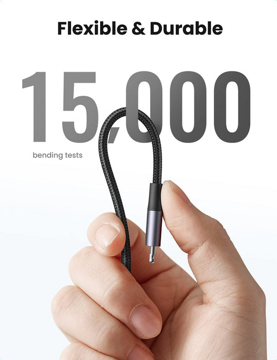 Ugreen Lightning To Type-C 2.0 Male Cable 1M - Black [US304/60759]