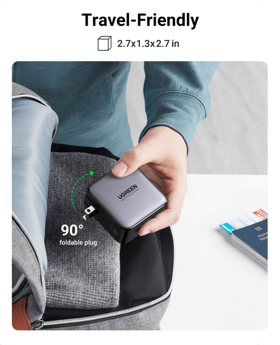 UGreen GaN Fast Charger 100W - Black [CD226/40737]