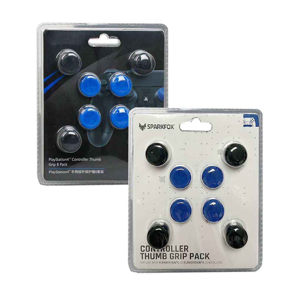 SparkFox Controller Thumb Grips Pack for PS4 PS5 GAMELINE