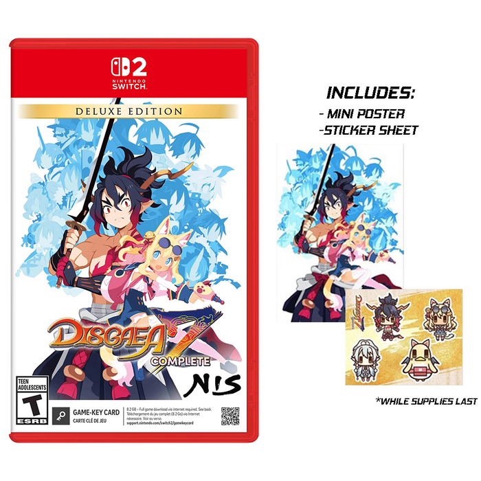 Nintendo Switch 2 Disgaea 7 Complete Deluxe Edition - Game-Key-Card (US)