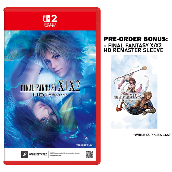 Nintendo Switch 2 Final Fantasy X/X2 HD Remaster - Game-Key-Card (ASI)