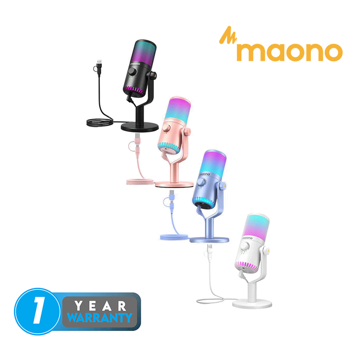 Maono DM30 RGB USB Condenser Microphone