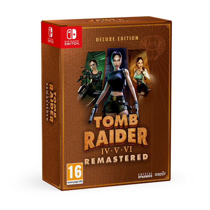 Nintendo Switch Tomb Raider IV-VI Remastered Starring Lara Croft Deluxe Edition (EU)