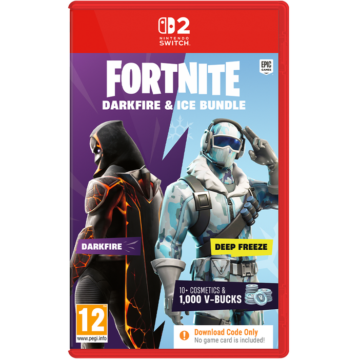 Nintendo Switch 2 Fortnite Darkfire & Ice Bundle [Code in Box] (EU)
