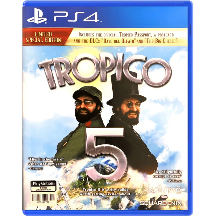 PS4 Tropico 5 Limited Special Edition (R3)