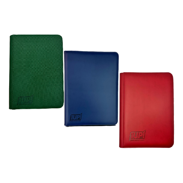 1UP 9-Pocket Toploader Zipper Binder