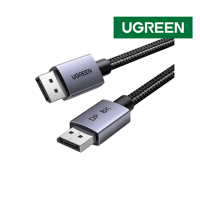 Ugreen DP 1.4 Male To Male Cable 3M - Black [DP120/25906]