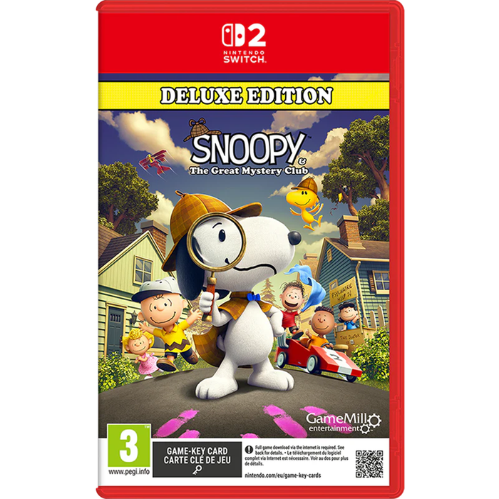 Nintendo Switch 2 Snoopy & the Great Mystery Club Deluxe Edition - Game Key Card (EU)