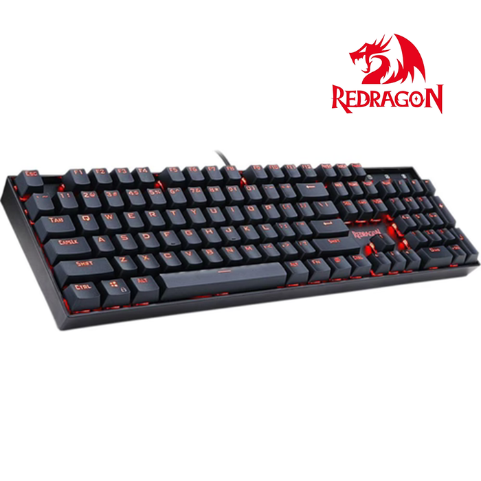 Redragon KEYBOAD Redragon WIRED (K551-1) MITRA SINGLE LED BLUE SWITCH