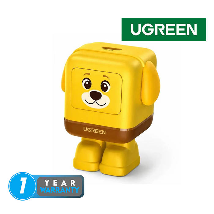 UGreen Uno Mini Robot 30W USB-C Gan Fast Charger [X608/85351]