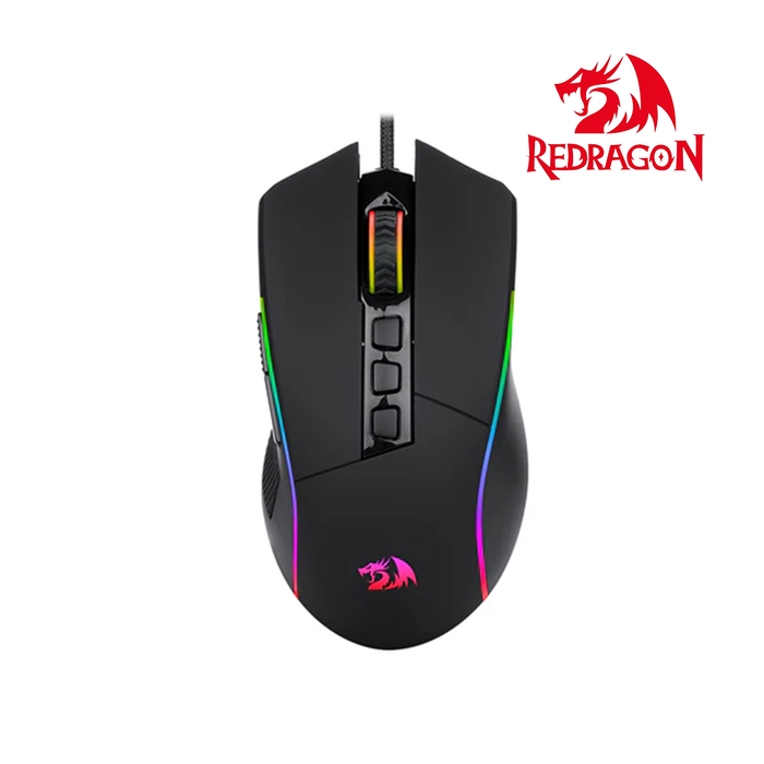 Redragon MOUSE WIRED (M812-RGB) PLANK BLACK