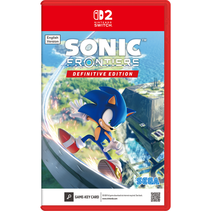 [PRE-ORDER] Nintendo Switch 2 Sonic Frontiers Definitive Edition [Release Date: September 17, 2026]