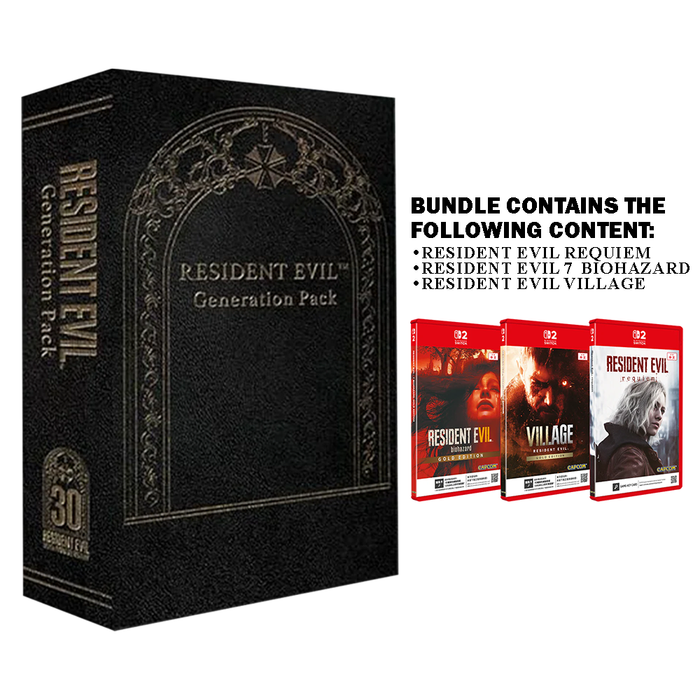 Nintendo Switch 2 Resident Evil Generation Pack - Game Key Card (ASI)