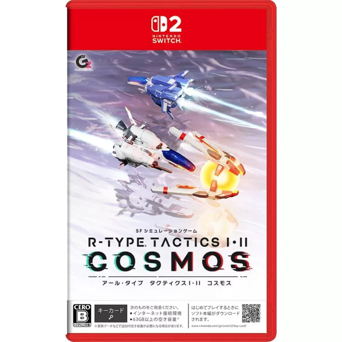 Nintendo Switch 2 R-Type Tactics I&II Cosmos - Game Key Card (JPN ENG)