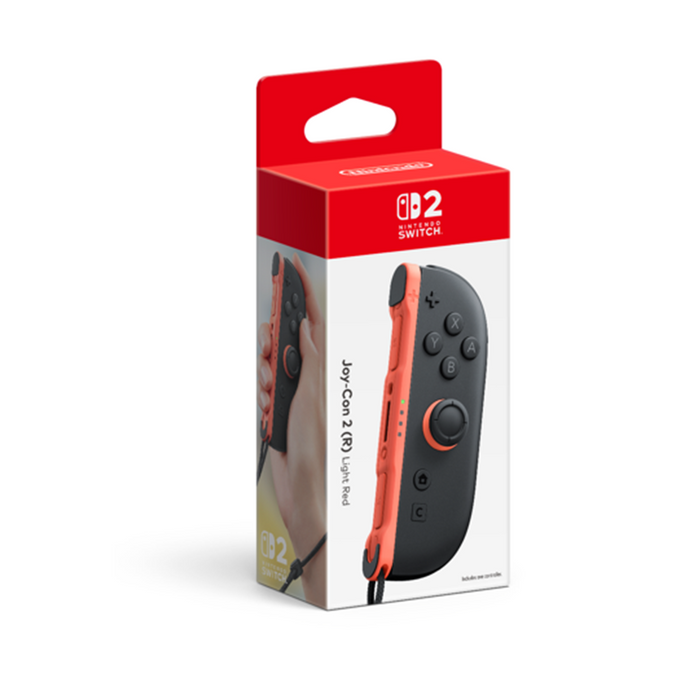 Nintendo Joy-Con (R) for Nintendo Switch 2 - Light Red (SEA) [BEE-A-JRKCA]