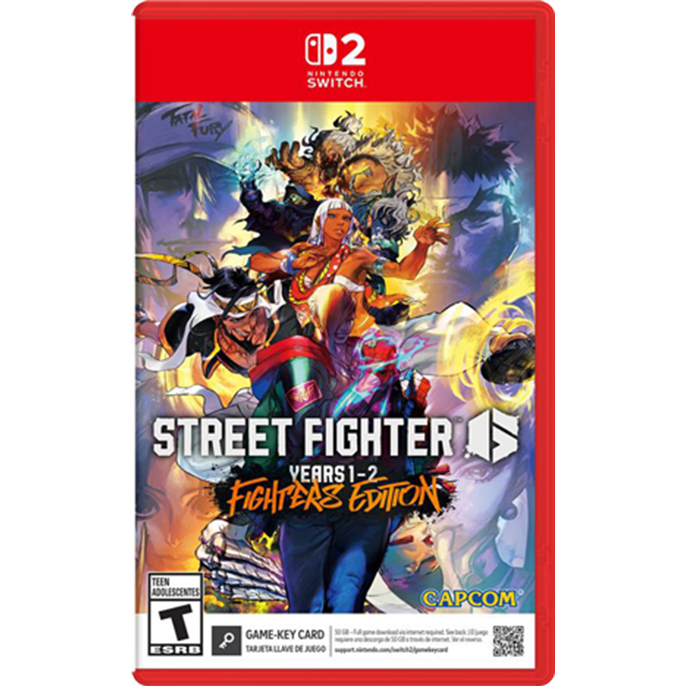 Nintendo Switch Street Fighter Years 1-2 Fighter Edition Game-Key  Card (ASI)