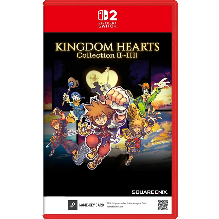 Nintendo Switch 2  Kingdom Hearts Collection I–III - Game-Key-Card [ASI]