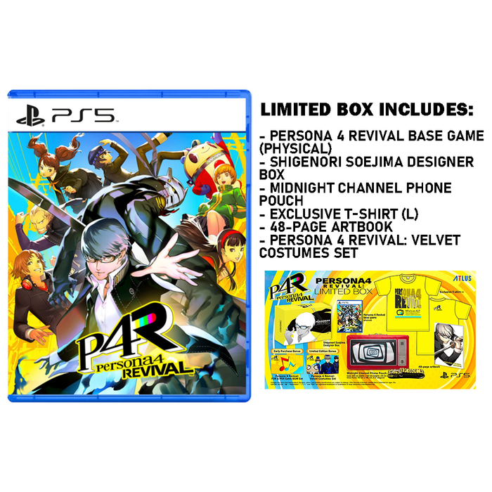 [PRE-ORDER] PS5 Persona 4 Revival Limited Box (R3) [Release Date: February 18, 2027]