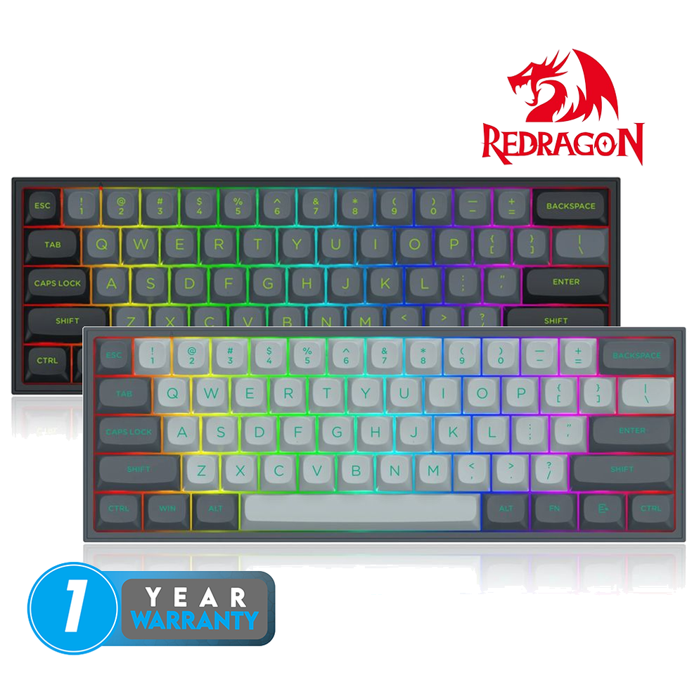 Redragon Keyboard Wired (K617-RGB) FIZZ — GAMELINE