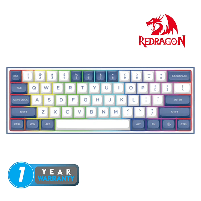 Redragon K717 Alcor RGB Gasket Mounted Wireless Mechanical Gaming Keyboard