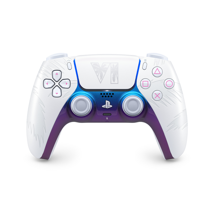 [PRE-ORDER] PlayStation Wireless DualSense Controller for PS5 - Grand Theft Auto VI White Limited Edition [Release Date: November 19, 2026]