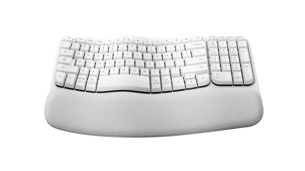 Logitech Wave Keys Ergonomics Wireless Gaming Keyboard