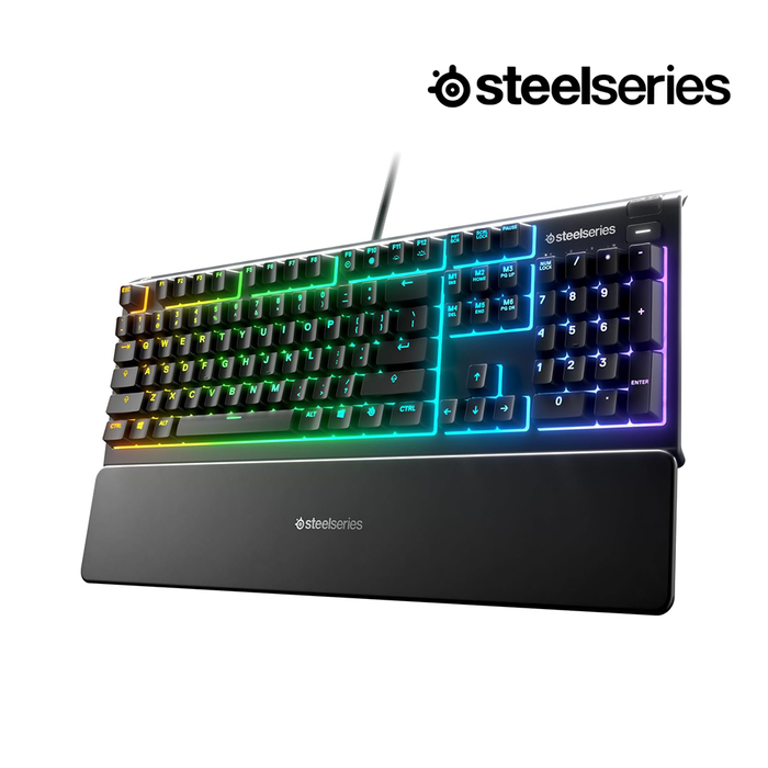 SteelSeries Wired Apex 3 RGB Gaming Keyboard [64795]