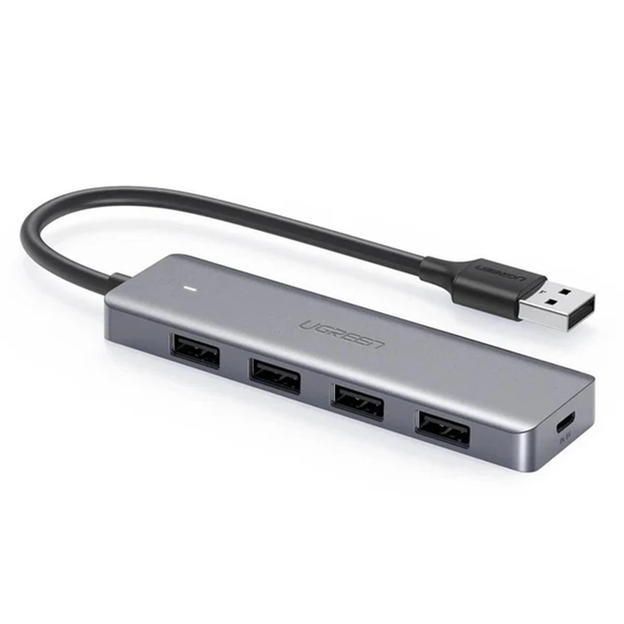 UGreen 4-Port USB 3.0 Hub w/ USB-C Power Supply [CM219/50985]