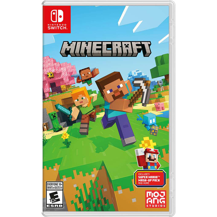 Nintendo Switch Minecraft [Includes Super Mario Mash-Up Pack] (US)